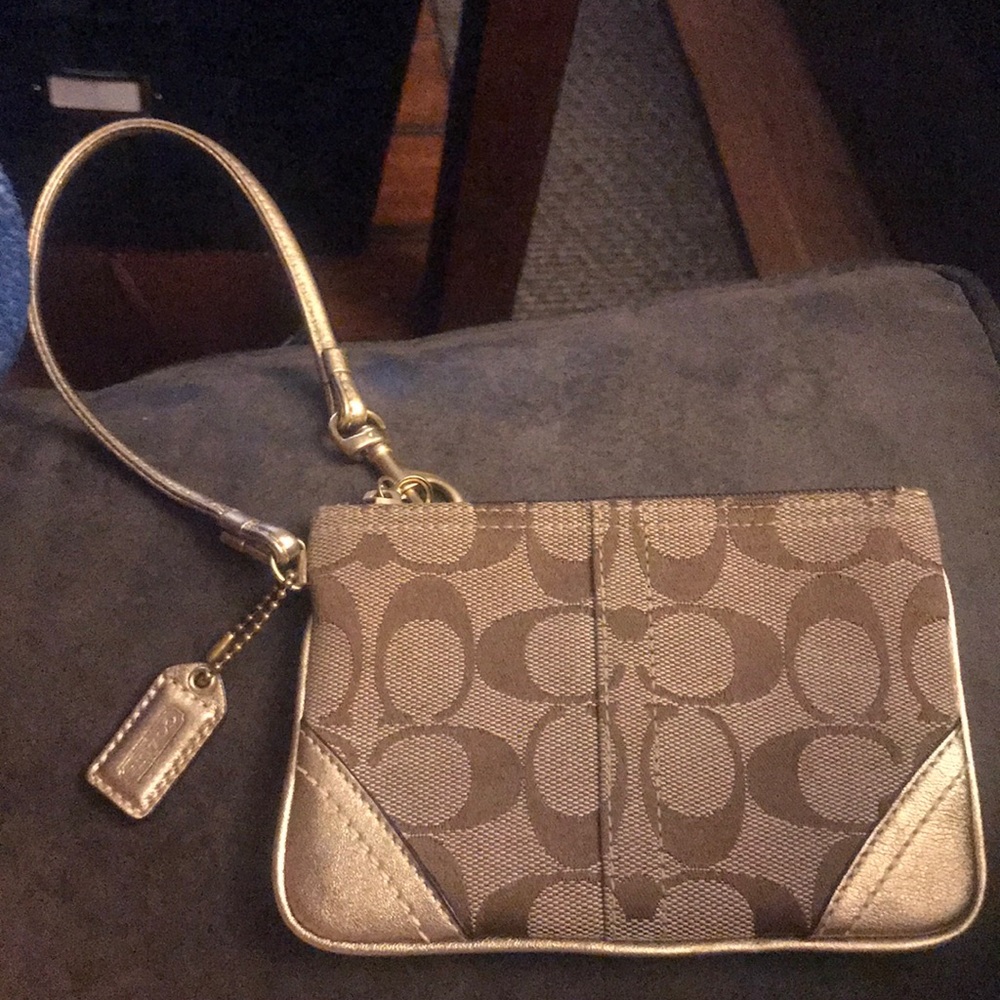 Coach wristlet